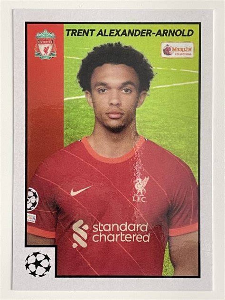 012 Trent AlexanderArnold Liverpool Base Topps Merlin Heritage 97 UEFA