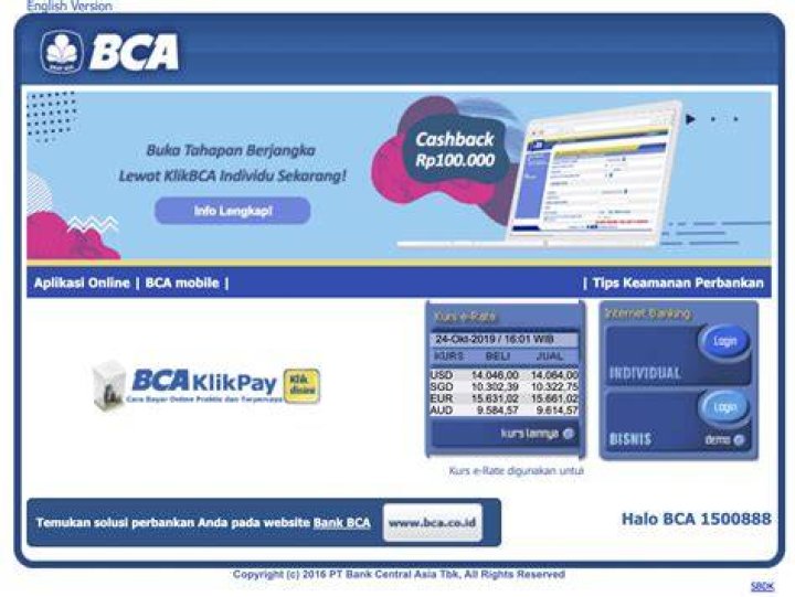 10 Fitur ibank BCA KlikBCA Banking (Anda Mungkin Belum Tahu)