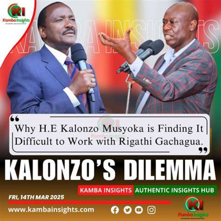 2 Possible Of Kalonzo Musyoka&rsquo;s Address To The Nation On