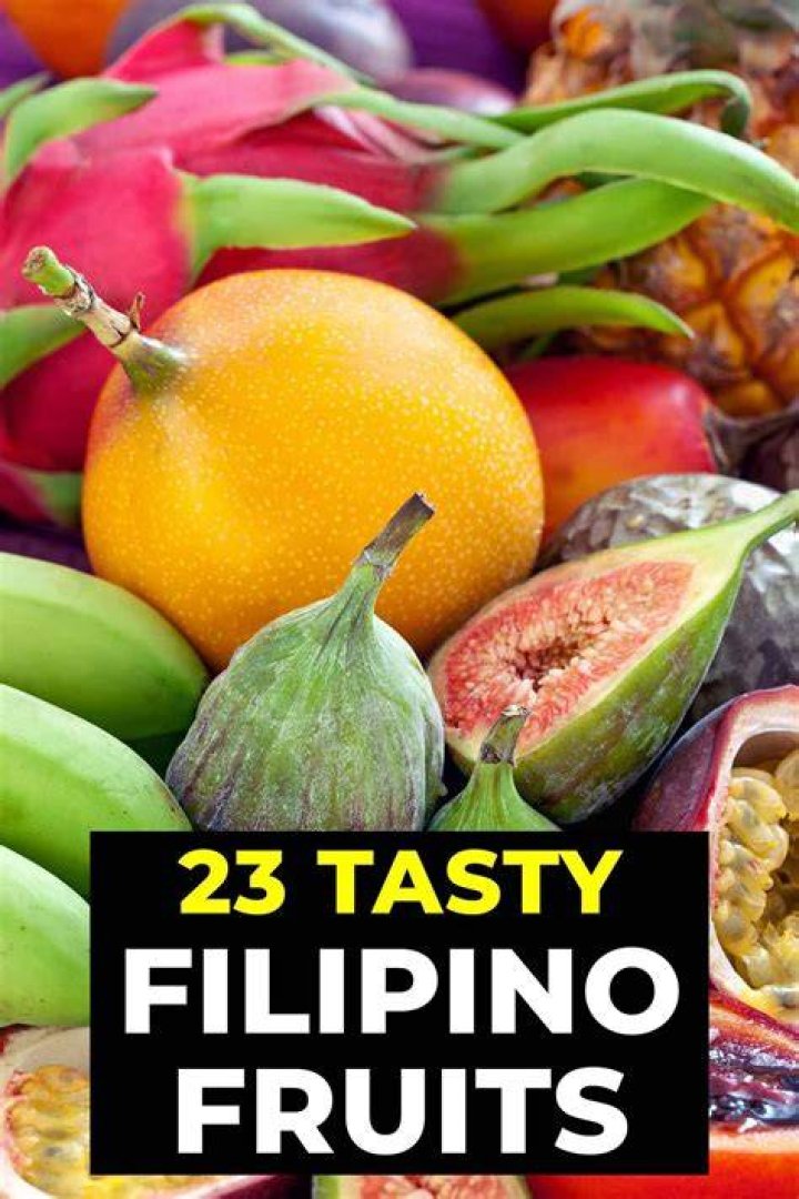 23 Filipino Fruits You Need to Try + PHOTOS Bacon is Magic