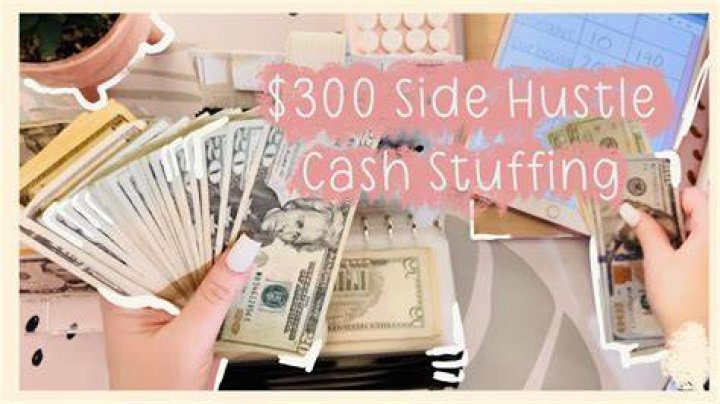 300 Side Hustle Cash Envelope Stuffing Single Mom Budget Sinking