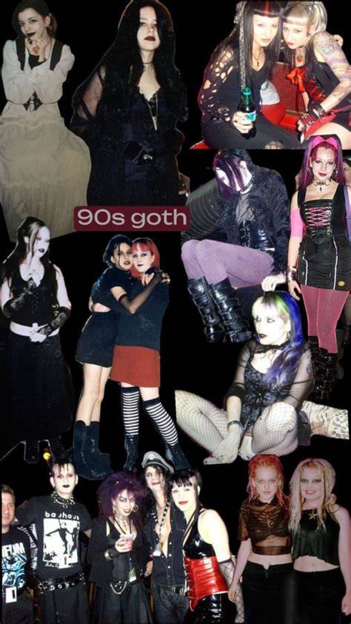 90s goth Google Search 90s goth, Goth fashion, Goth