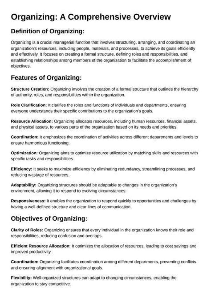A Comprehensive Overview Blogg