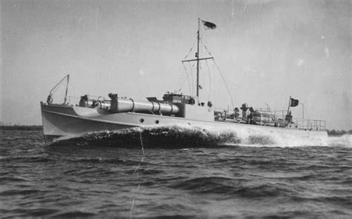 A prewar Schnellboot/ Eboat/ Sboat, the German small torpedo boats
