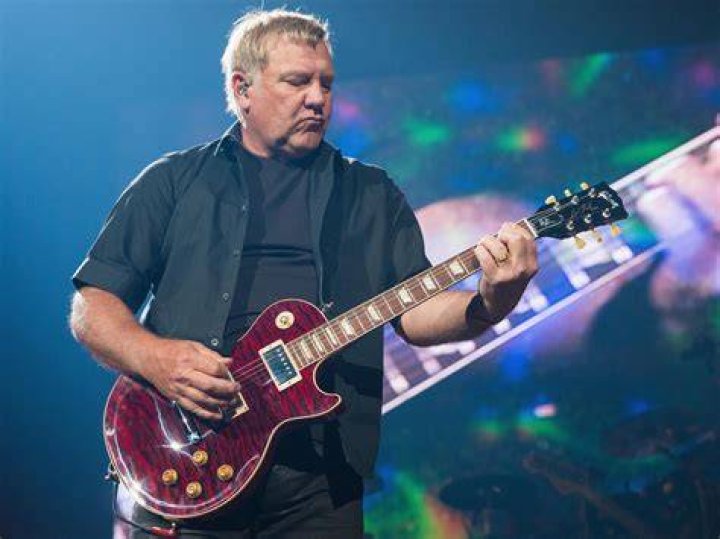 "Alex Lifeson Rush's Lead Guitarist Geddy Lee HiTech