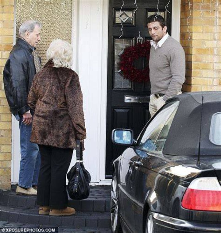 Alex Reid is finally reunited with daughter Dolly... and ex Chantelle