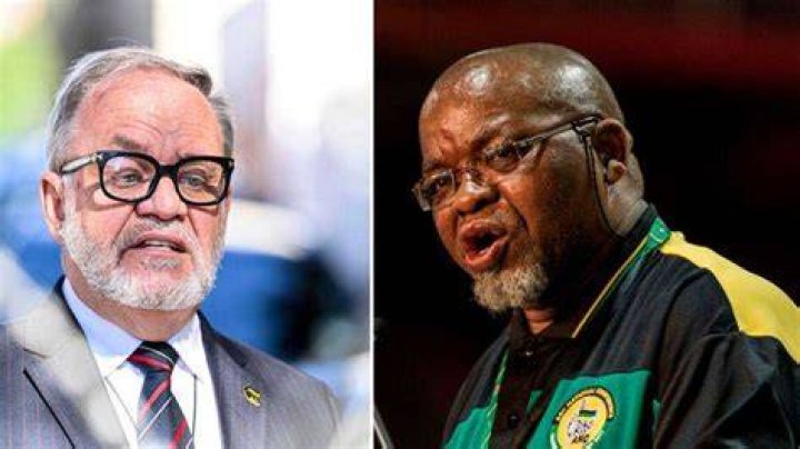 ANC Chairperson Gwede Mantashe Shades Carl Niehaus, Calls Him a "Hired