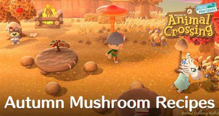 Animal Crossing New Horizons Mushroom DIY Recipes How to Get them All
