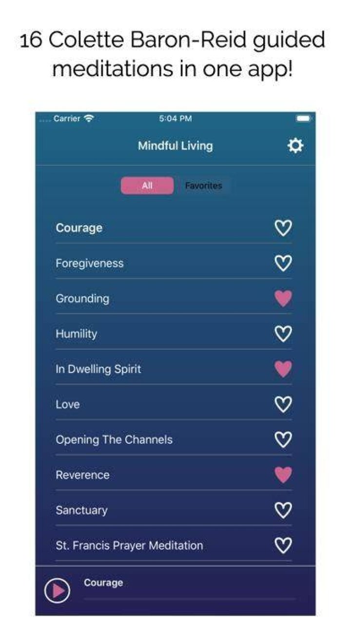 App Insights Mindful Living Meditations Apptopia