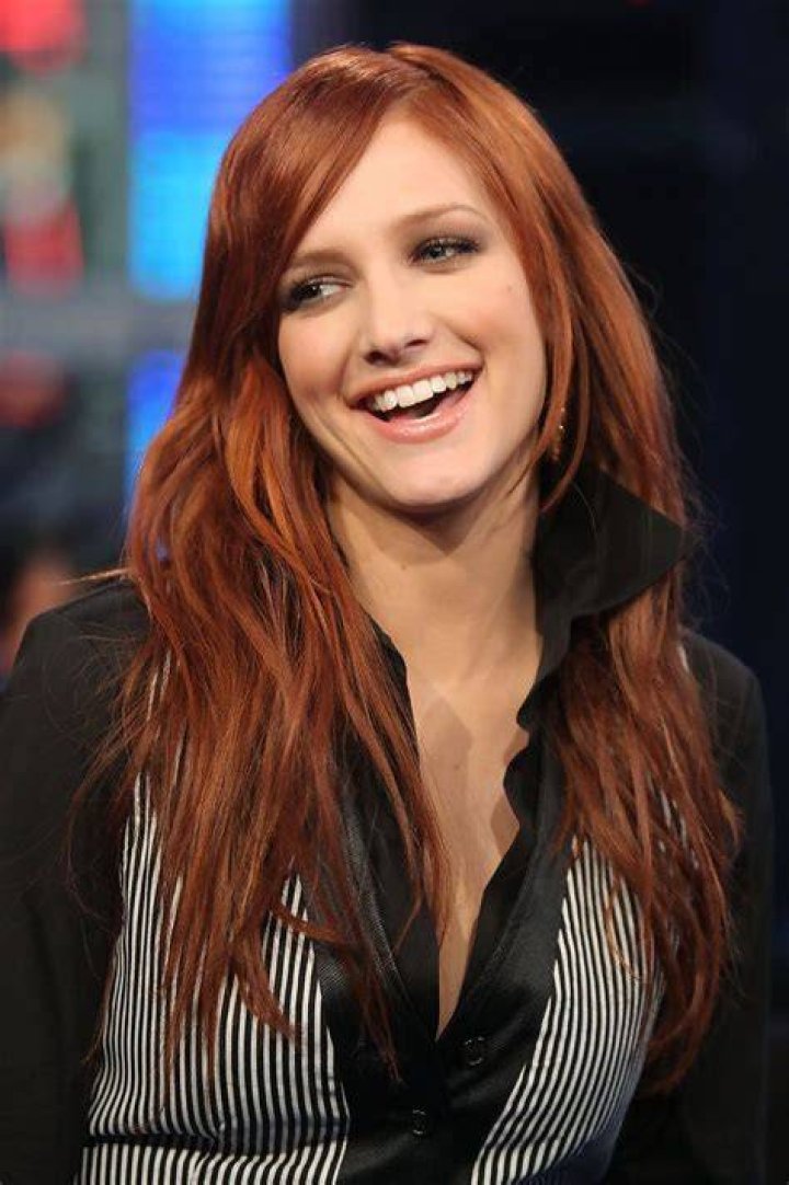 Ashlee Simpson Red Hair
