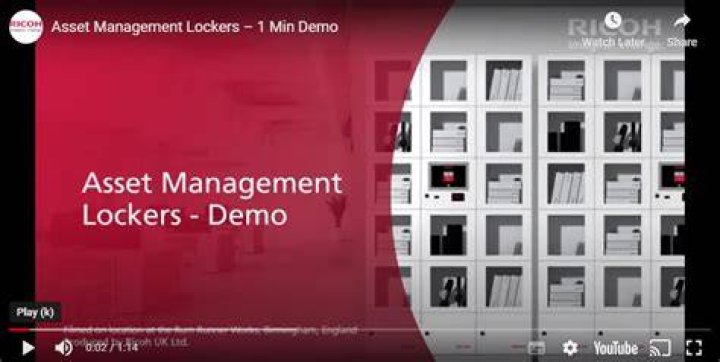 Asset Management Lockers, Cost Saving, Automated Solution