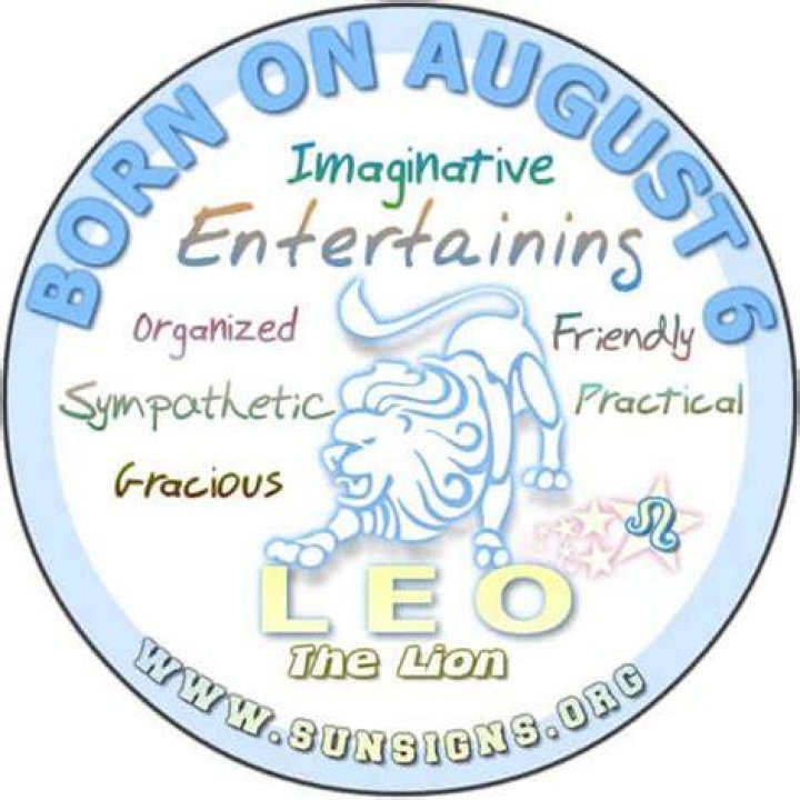 August 6 Birthday Horoscope Personality Sun Signs