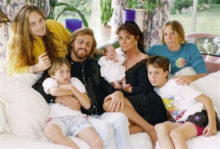 Barry en familie Bee gees, Barry gibb children, Barry gibb