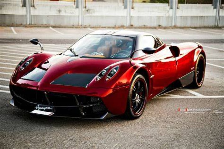 Beautiful Red Pagani Huayra Photoshoot GTspirit