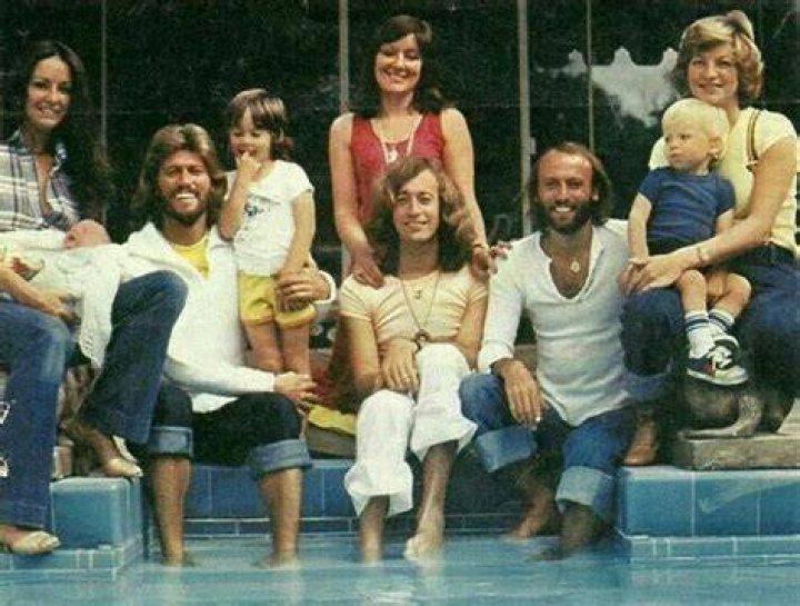 Bee Gees & Family Bee gees, Andy gibb, Barry gibb