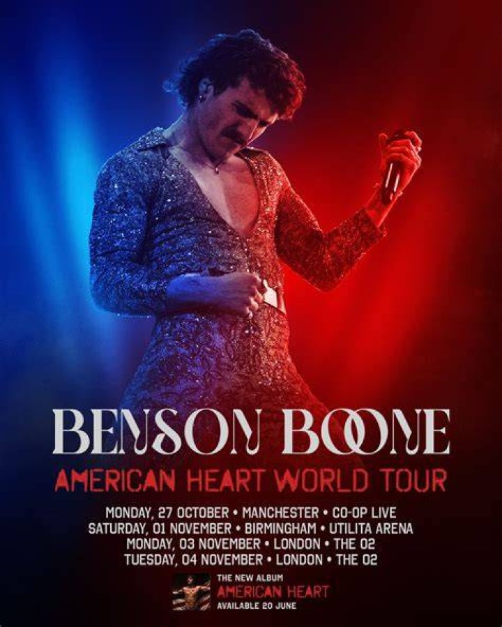 Benson Boone Concert & Tour History (Updated for 2023) Concert Archives