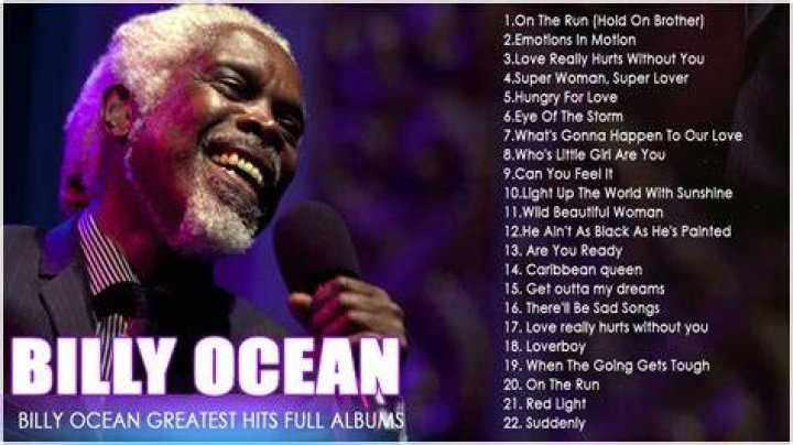 Billy Ocean Greatest Hits Full Albums Billy Ocean Best Songs YouTube