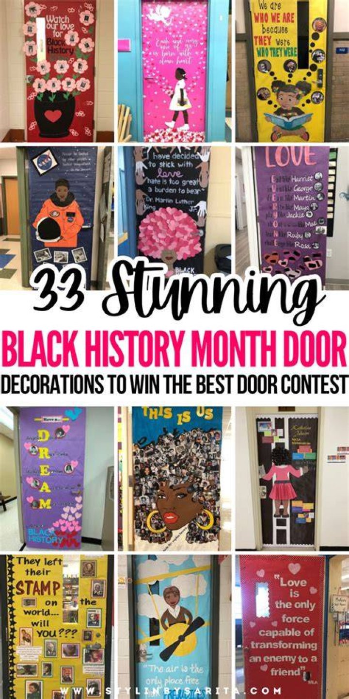 Black History Month Door Decorations The Revolution