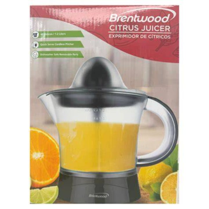 Brentwood Electric Citrus Juicer 500 ml, White