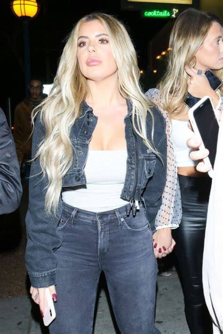 BRIELLE BIERMANN at Delilah in Los Angeles 10/12/2019