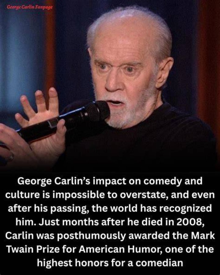 Carlin to Receive TwoPart Documentary From HBO and Judd Apatow