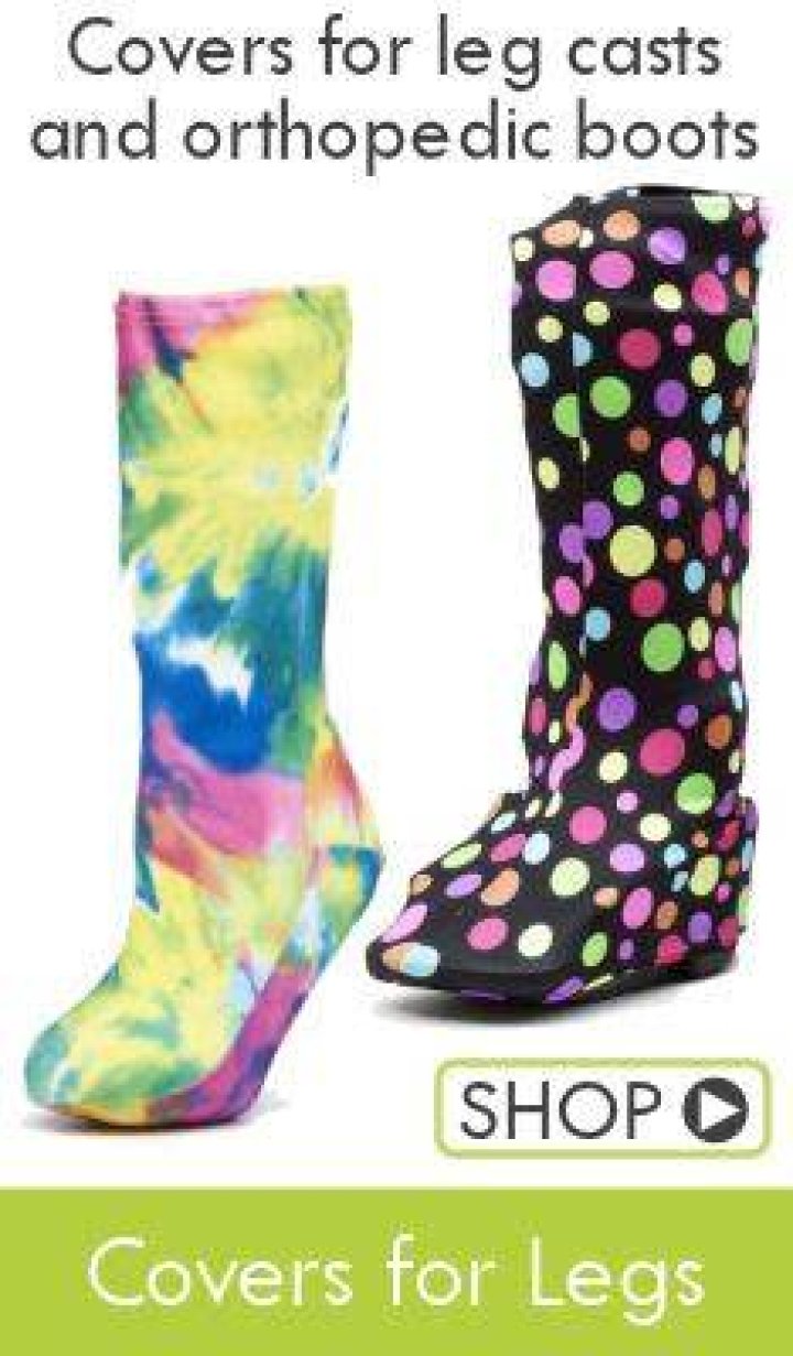CastCoverZ! Fashion Leg Cast Cover Receives Celebrity Testimony