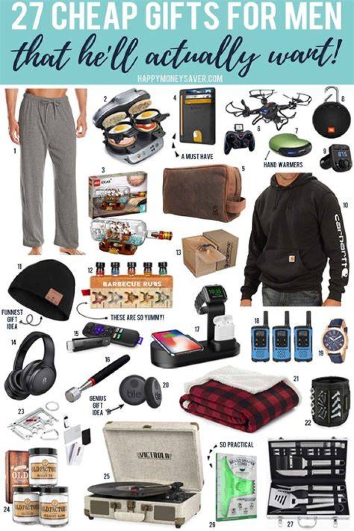 Cheap Gifts for Men in 2023 Happy Money Saver Cheap gifts for men