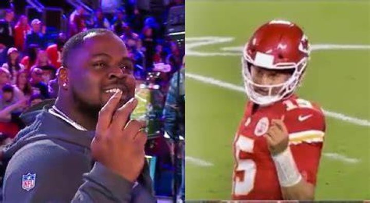 Chiefs Lineman Absolutely Nailed Patrick Mahomes Finger Wag