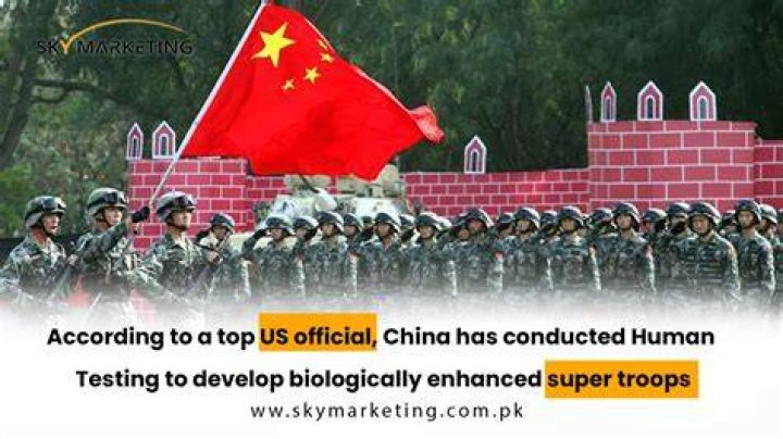 China has done human testing to create biologically enhanced super