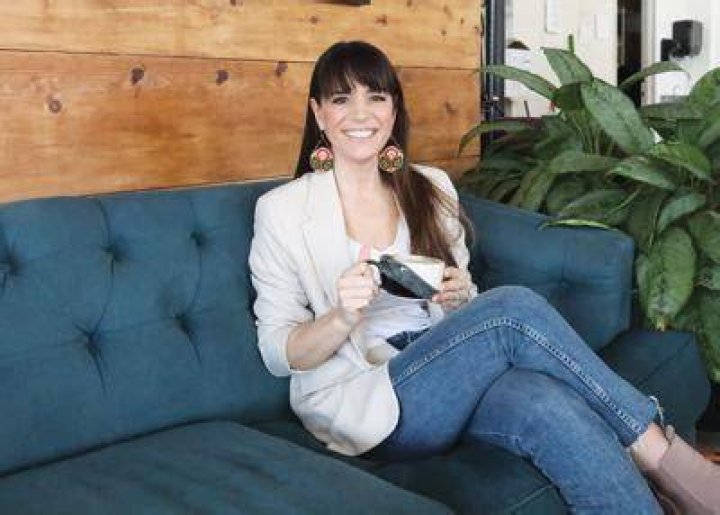 Coffee with Jen Loren City office Green Coffee Beanxs
