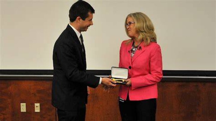 CrimeStoppers Cindy Kilgore presented key to South Bend
