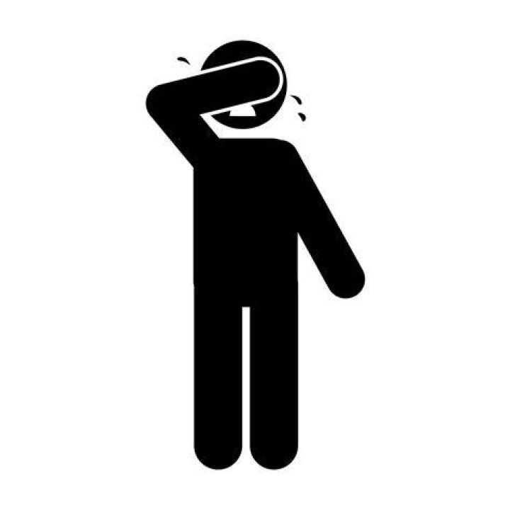 Crying Stick Figure