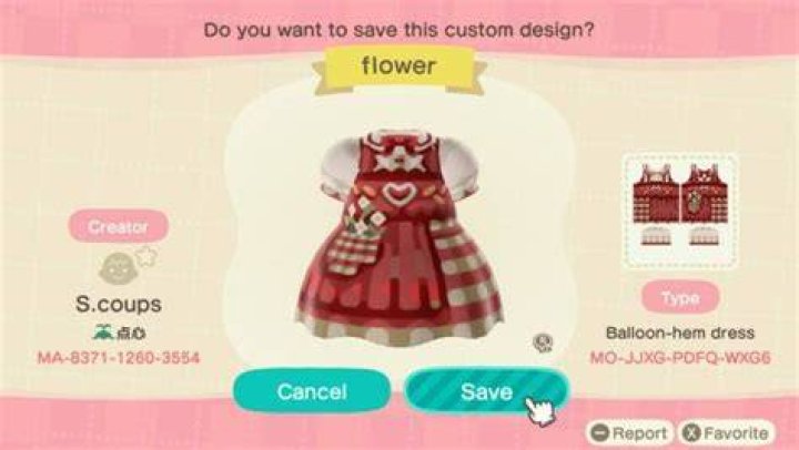 Cute Animal Crossing Dresses / Plaid Dress Animal Crossing New Horizons