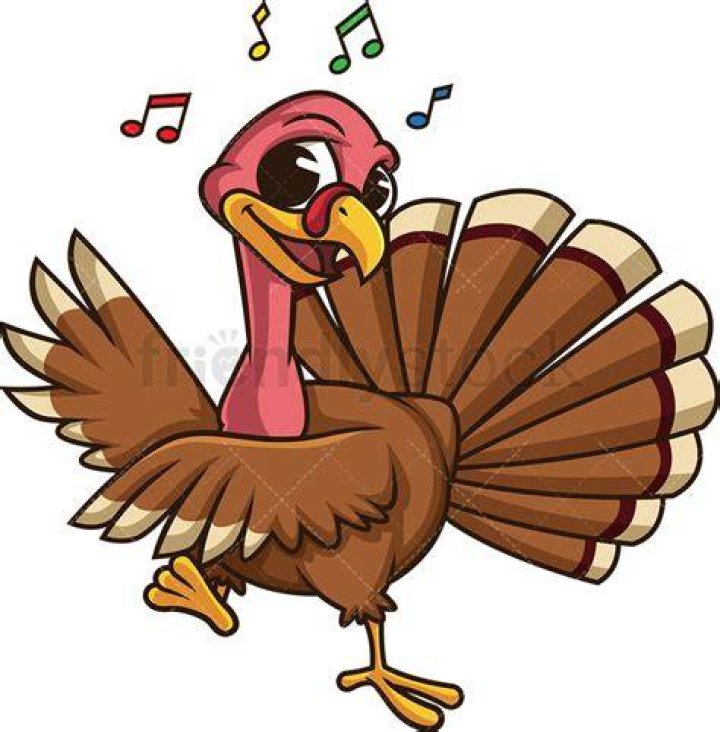 Dancing Turkey Clipart 101 Clip Art