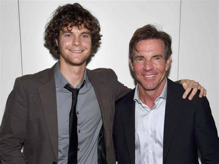 Dennis Quaid And Son Jack Quaid Photographed Together At Golden Globes
