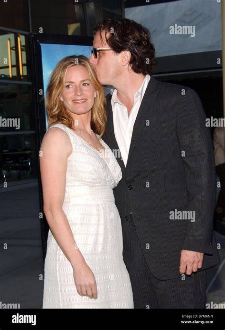 Elisabeth Shue and Davis Guggenheim Stock Editorial Photo &copy; s_bukley