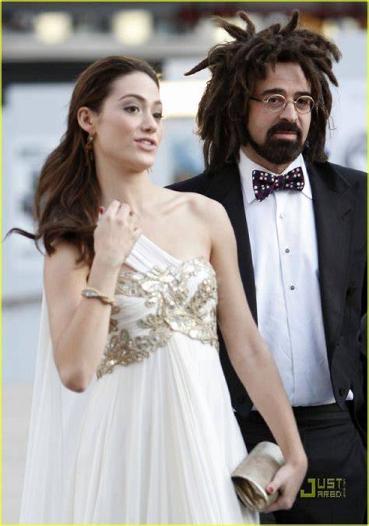 Emmy Rossum and Adam Duritz attending the opening night of "La Cage Aux