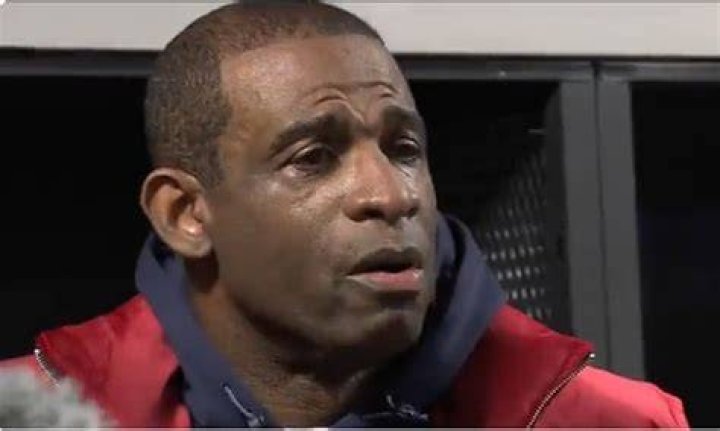 Emotional Deion Sanders Cries While Addressing Jackson State Players