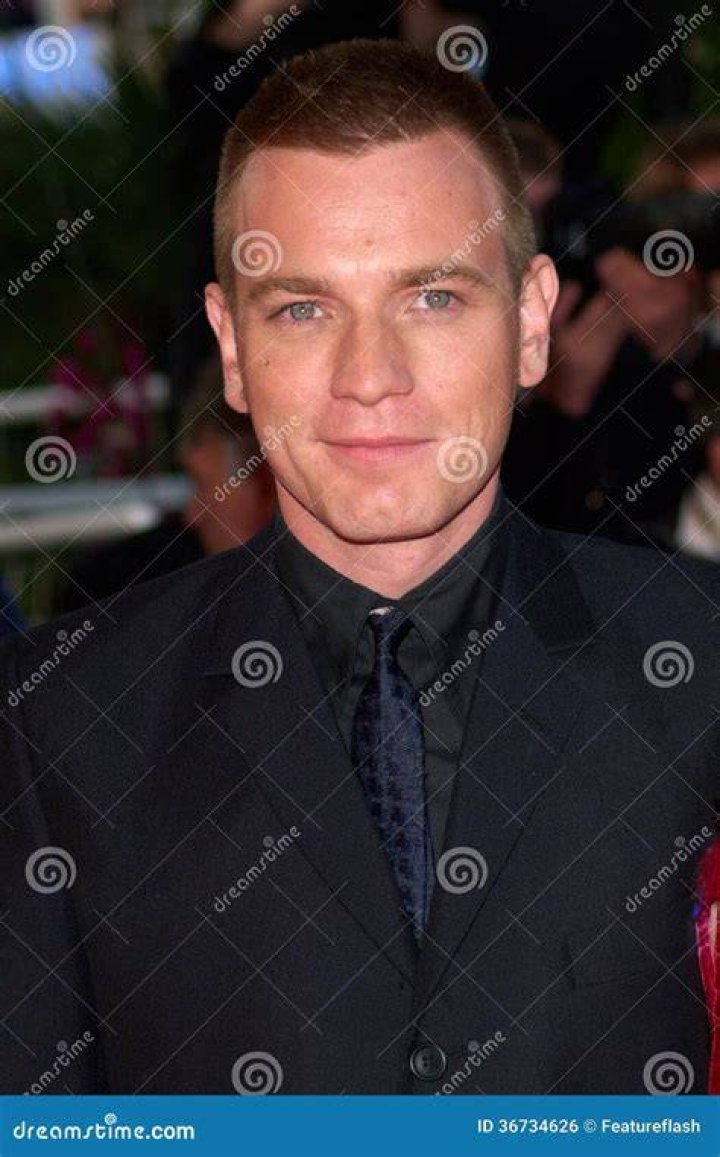 Ewan McGregor actor with his wife Eve at Variety Club Awards Stock