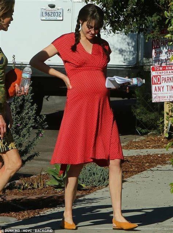 EXCLUSIVE!! Pregnant actress, Shailene Woodley continues her busy