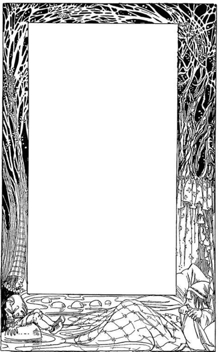 Fairy tale border ClipArt ETC
