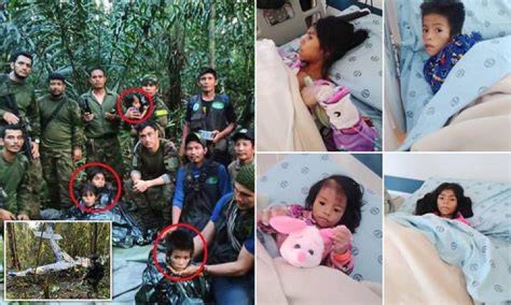 Four Colombian children survived 40 days in the Amazon jungle. Now