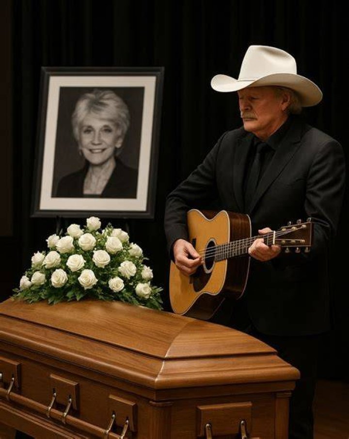 GBR416 Alan Jackson Funeral