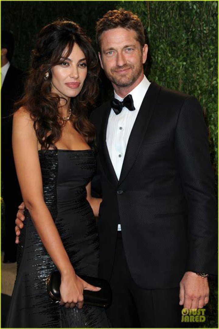 Gerard Butler and Madalina Ghenea Oscar Couples Show the Love at the