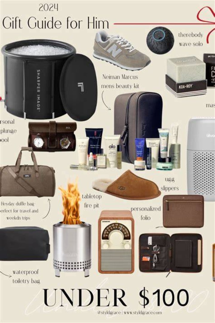 Gifts For Him Under 100 Mash Elle