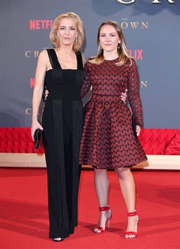 Gillian Anderson and Daughter Piper Maru Klotz Pictures POPSUGAR