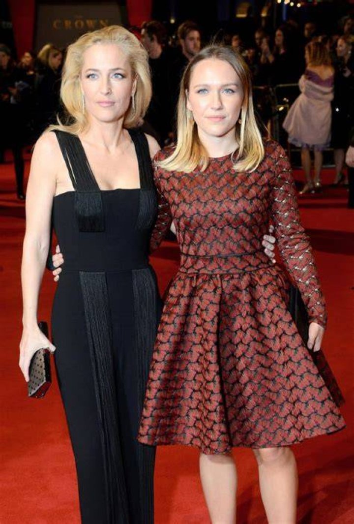 Gillian Anderson And LookAlike Daughter Make A Duo Gillian