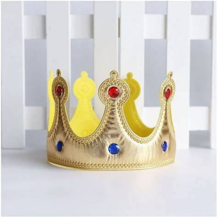Gold Prince Soft Crown Accessories Little Adventures