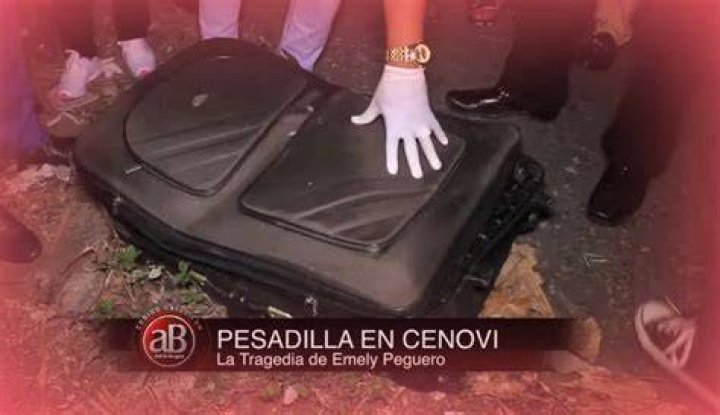 Horrendo! cadaver de Emely Peguero, degollada, esta en Inacif La