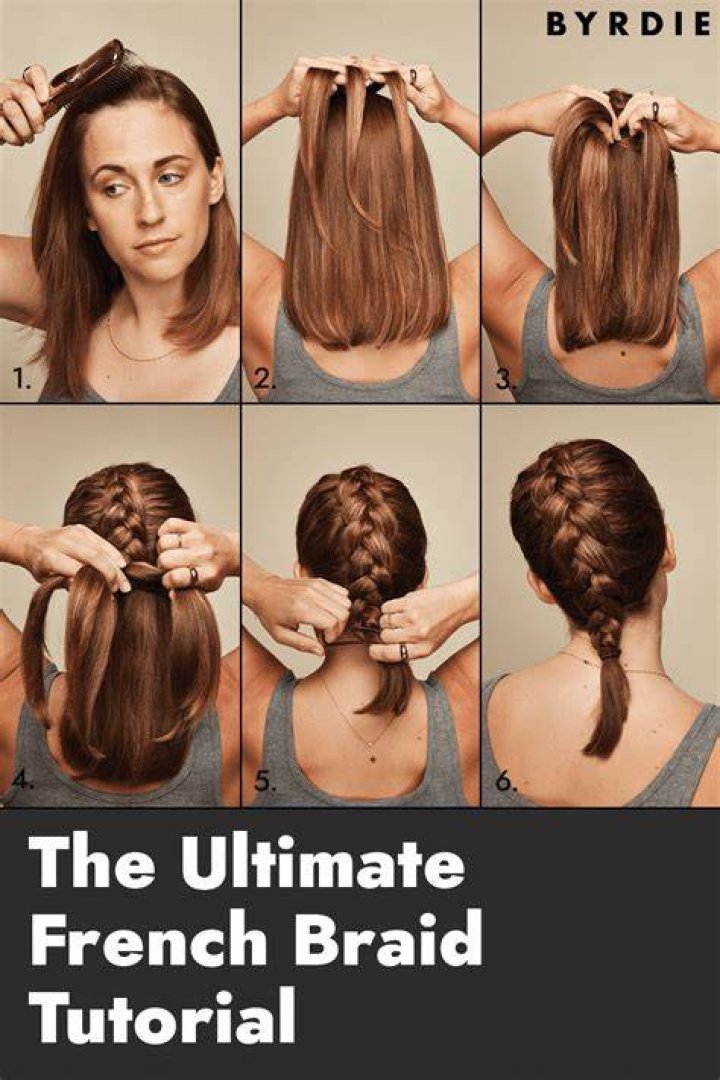 How To French Braid For Beginners Flor Bella Boutique
